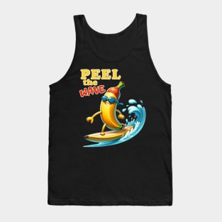 Surf's Up Banana: Ride the Tropical Wave Tank Top